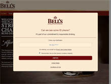 Tablet Screenshot of bells.co.uk
