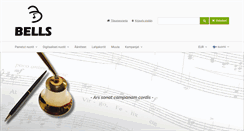 Desktop Screenshot of bells.fi